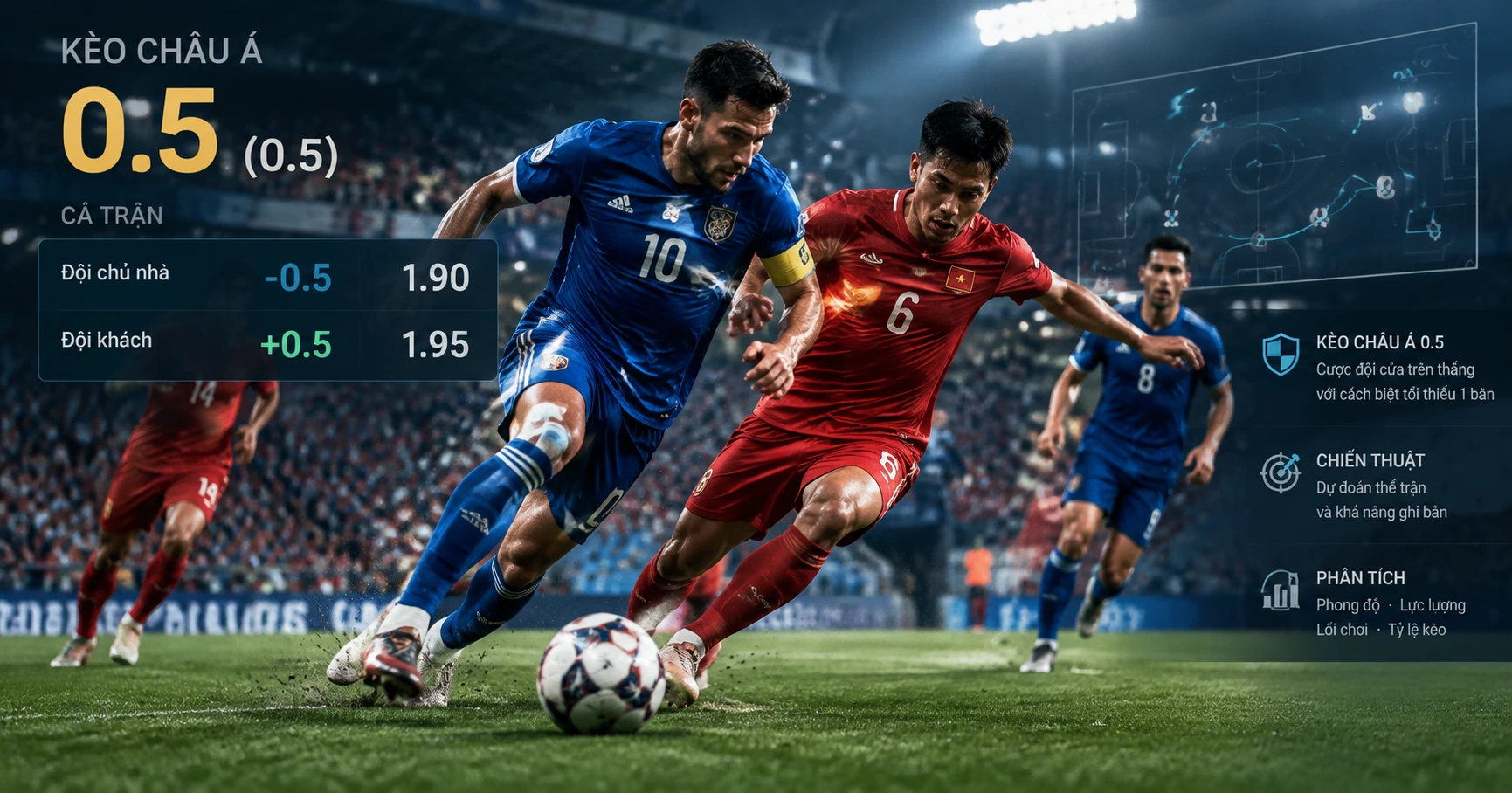 Chấp 0.5 WW88 – Hiểu rõ và cách áp dụng hiệu quả trong cá cược bóng đá - image 3